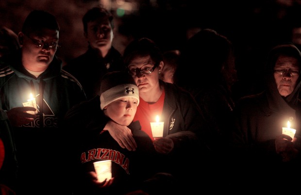 Congresswoman shot, six dead
